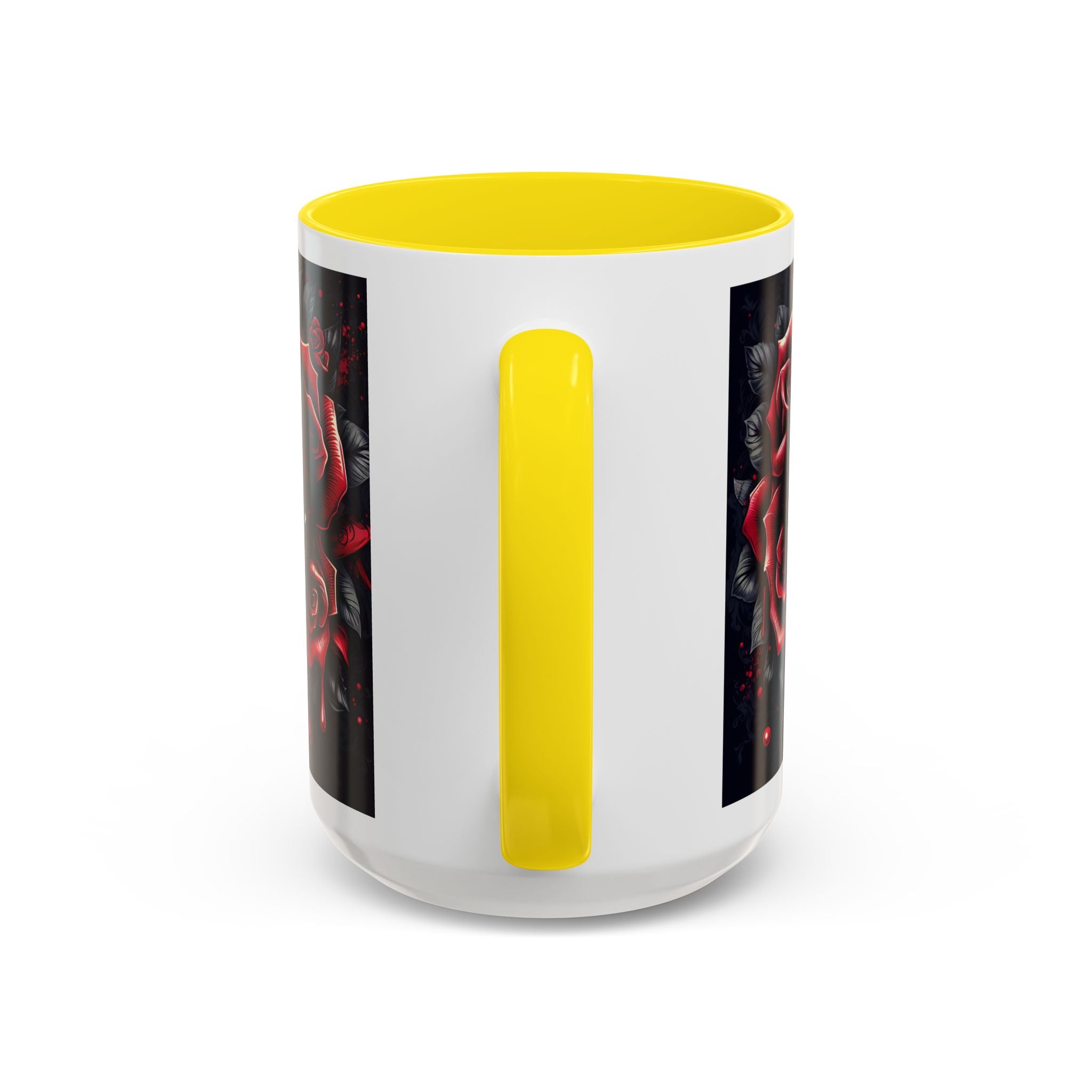 Gothic Vampire Rose Coffee Mug | Perfect for Halloween, Unique Gift, Dark Aesthetic, Gothic Decor, Horror Collectible