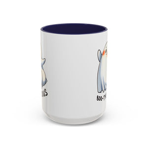 Cute Ghost Coffee Mug, Halloween Mug, Boo-tiful Gift, Funny Coffee Cup, Spooky Drinkware, Ghost Lovers Gift