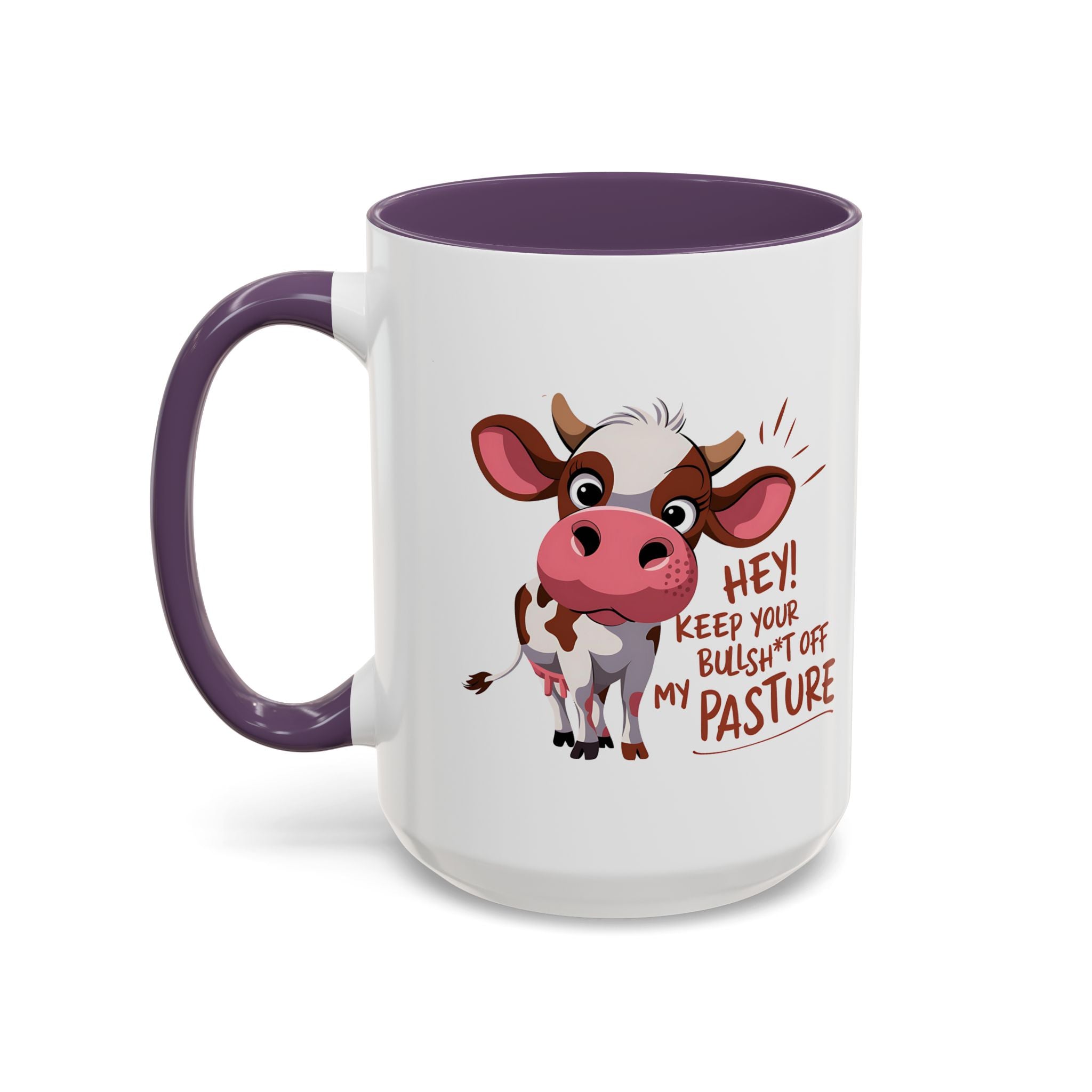 Funny Cow Coffee Mug – Perfect Gift for Farmers, Cow Lovers, Humor Fans, Cute Kitchen Decor, Office Coffee Cup