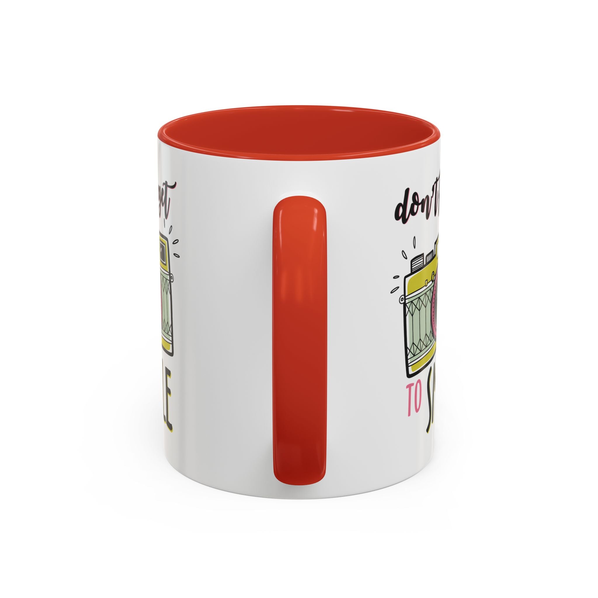 Inspirational Coffee Mug - 'Don't Forget to Smile' mental health