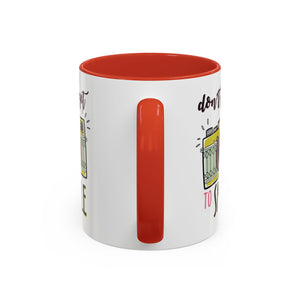 Inspirational Coffee Mug - 'Don't Forget to Smile' mental health