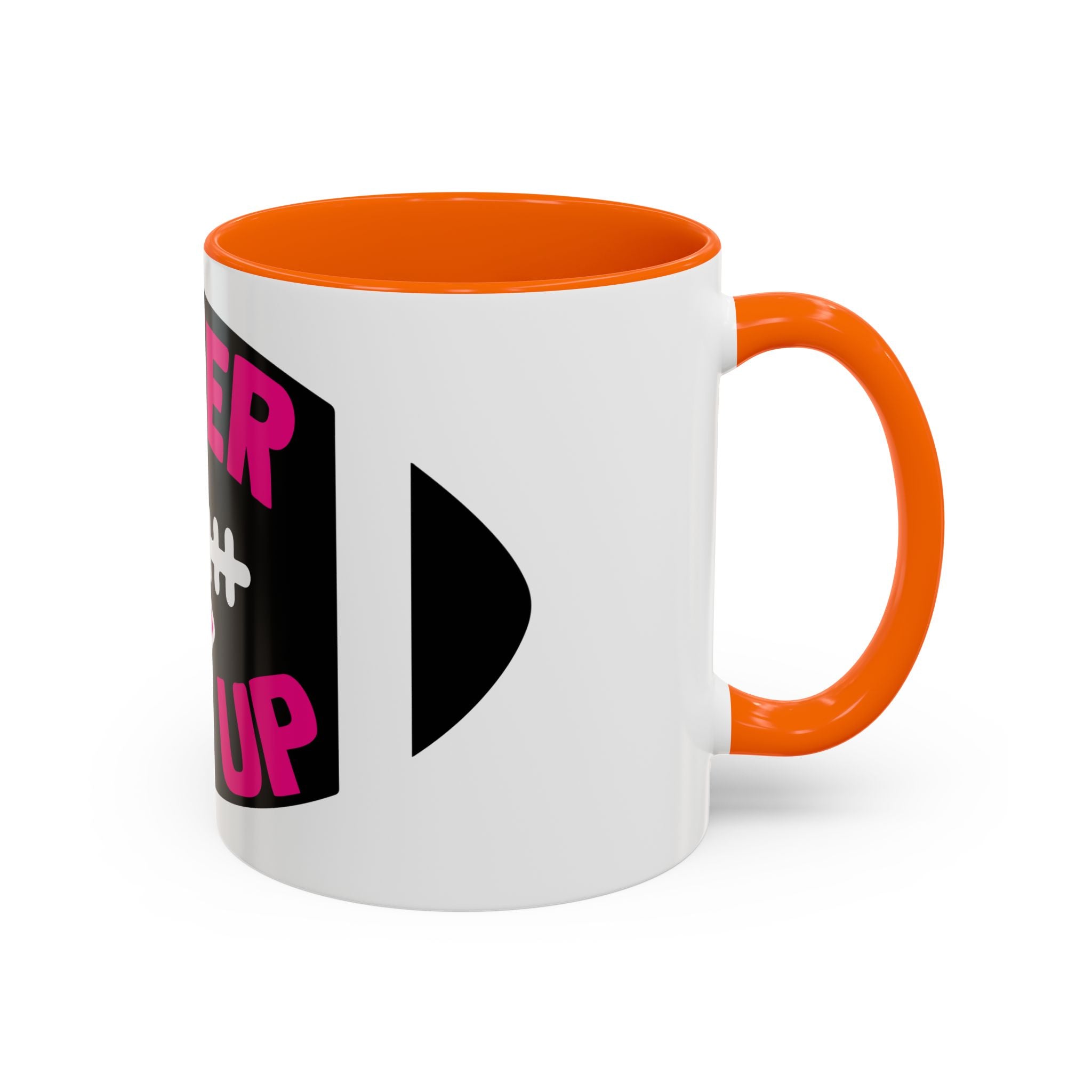Inspirational Breast Cancer Awareness Coffee Mug - Never Give Up, Motivational Gift, Supportive Keepsake, Home or Office Decor