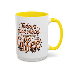 Mood-Boosting Coffee Mug, Perfect Gift for Coffee Lovers, Inspirational Drinkware, Home Office Must-Have, Fun Coffee Cup