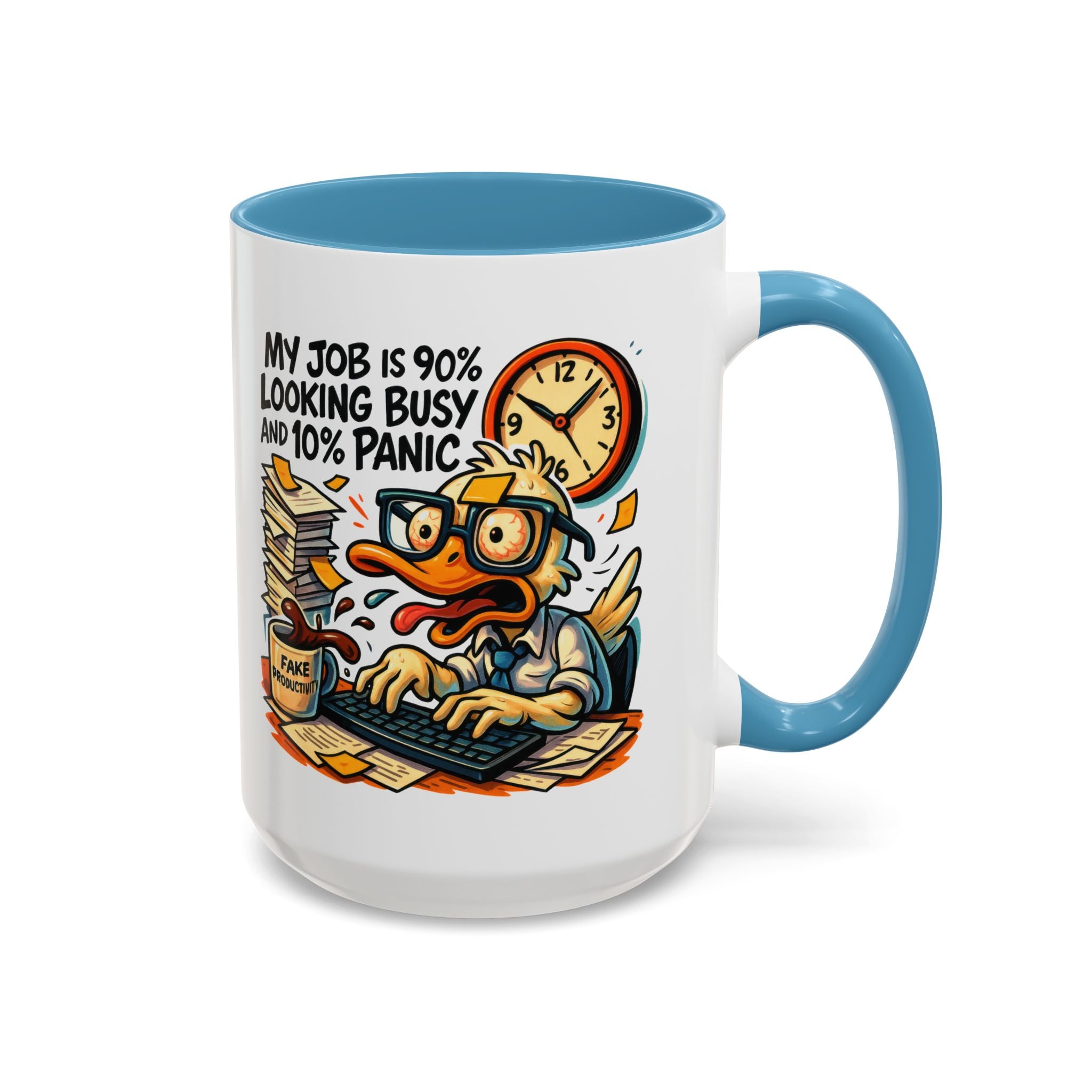 Funny Office Coffee Mug - Perfect Gift for Coworkers, Work from Home, Funny Gag Gift, Unique Desk Accessory, Humor Mug