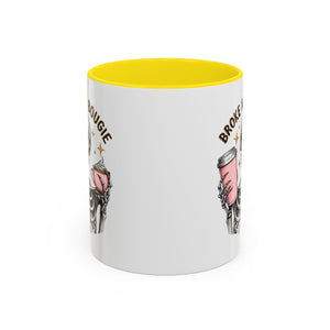 Broke and Bougie Coffee Mug, Skeleton Mug, Halloween Mug, Unique Gift for Coffee Lovers, Spooky Decor
