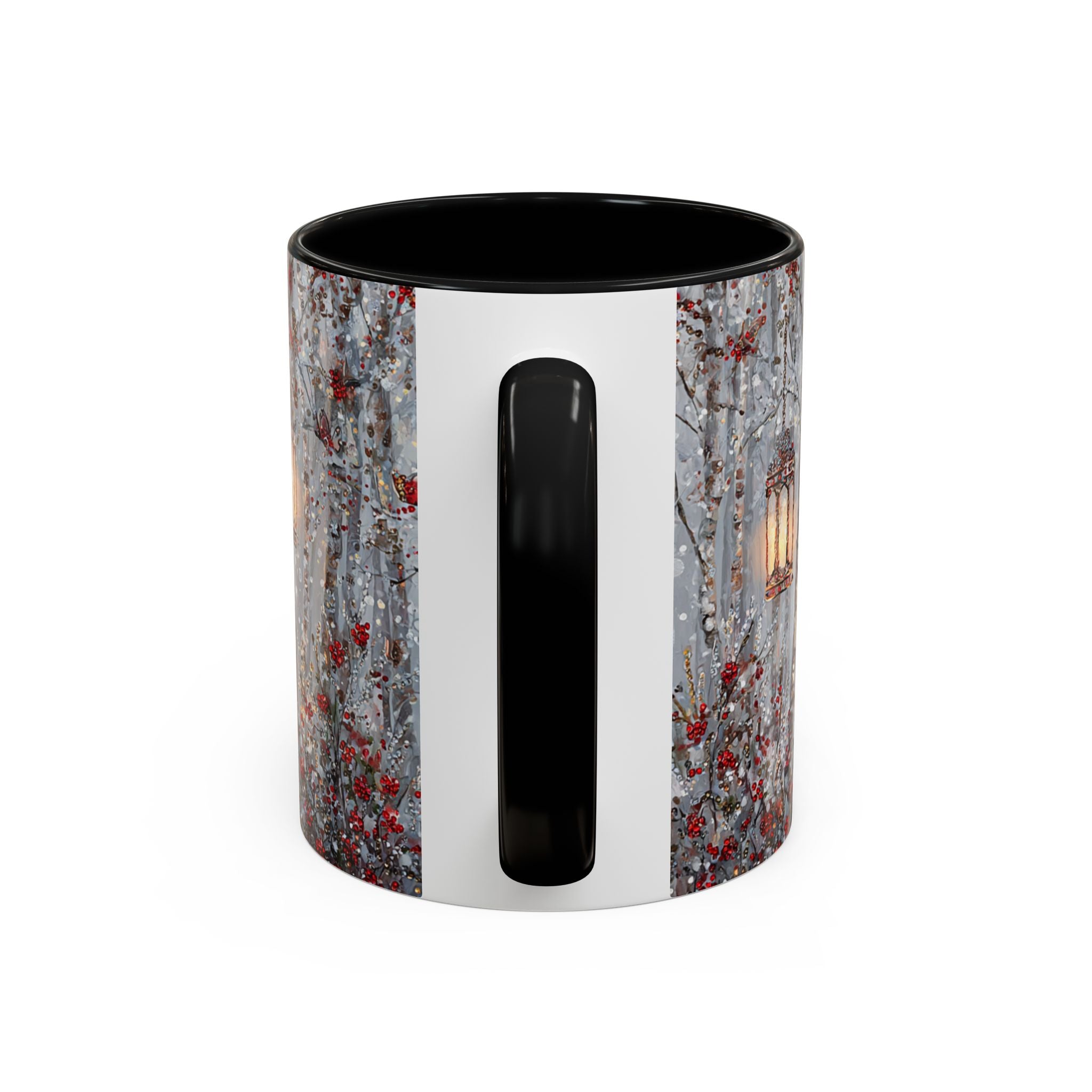 Winter Wonderland Coffee Mug - Snowman & Cardinals Design (11/15oz)