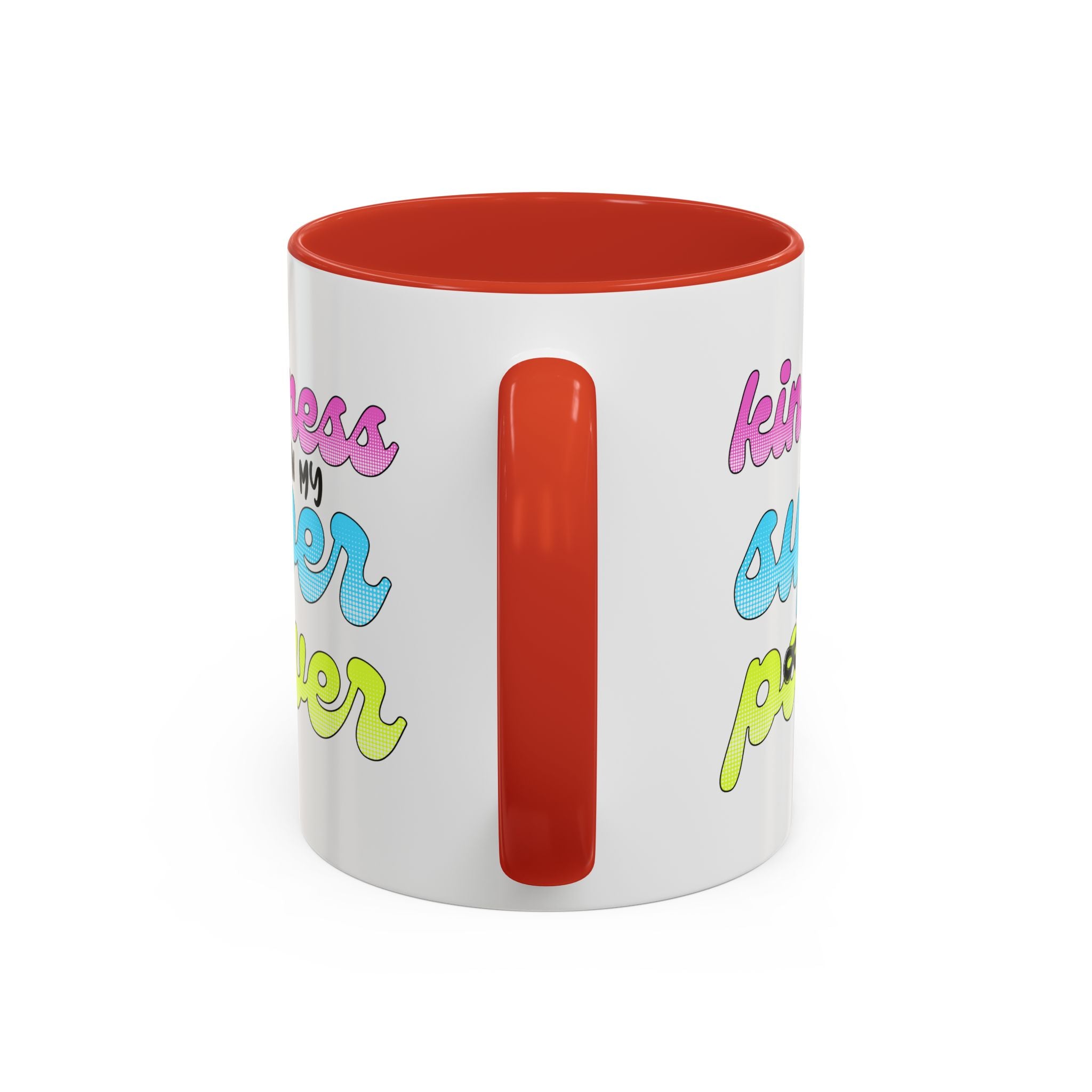 Kindness Superpower Coffee Mug, Inspirational Gift for Friends, Motivational Work Mug, Cute Drinkware for All Occasions, Unique
