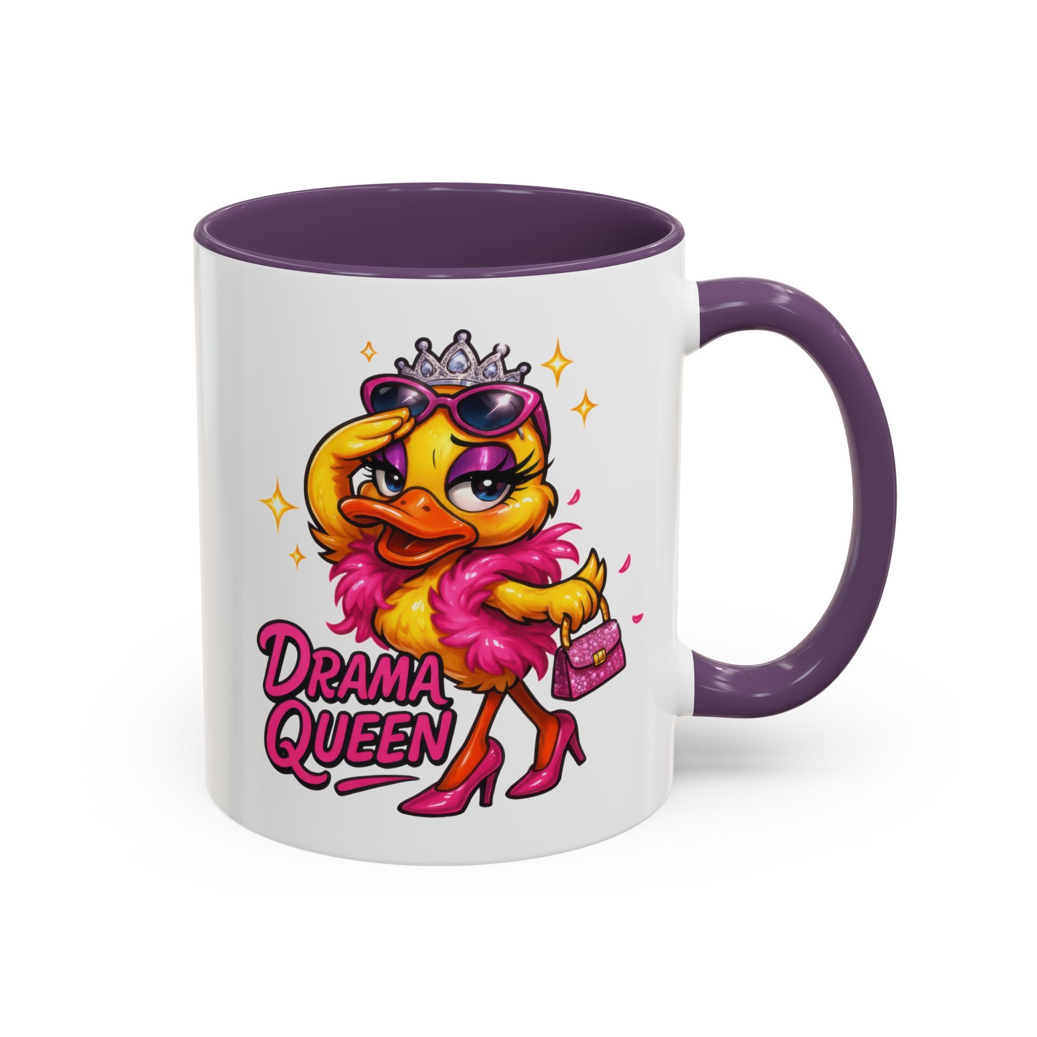 Drama Queen Coffee Mug, Funny Mug for Her, Gift for Drama Lovers, Sassy Office Mug, Unique Present for Birthdays