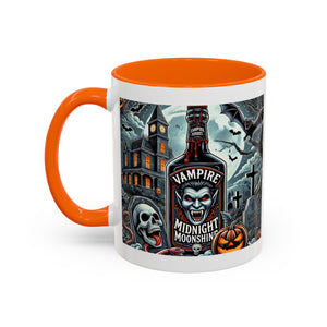 Gothic vampire Halloween Coffee Mug, Spooky Decor, Skull Design, Gift for Horror Lovers,  Party Essential, Unique Drinkware