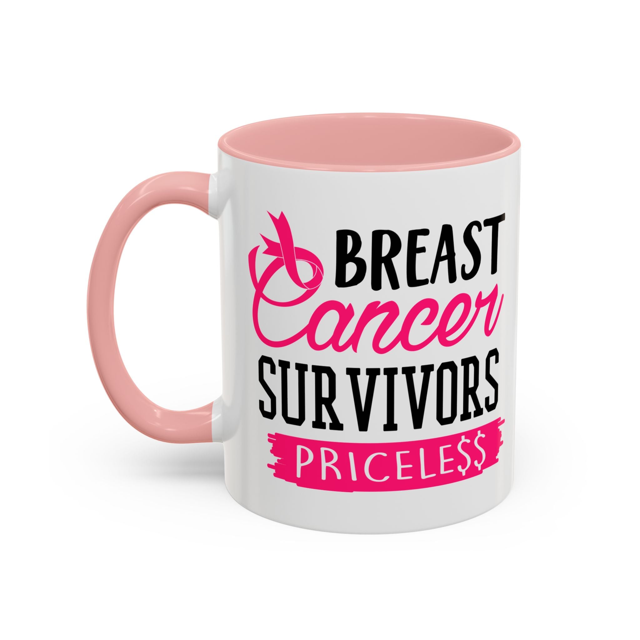 Breast Cancer Survivors Coffee Mug, Inspirational Cancer Gift, Supportive Awareness Mug, Gift for Survivors, Encouraging Morning Coffee