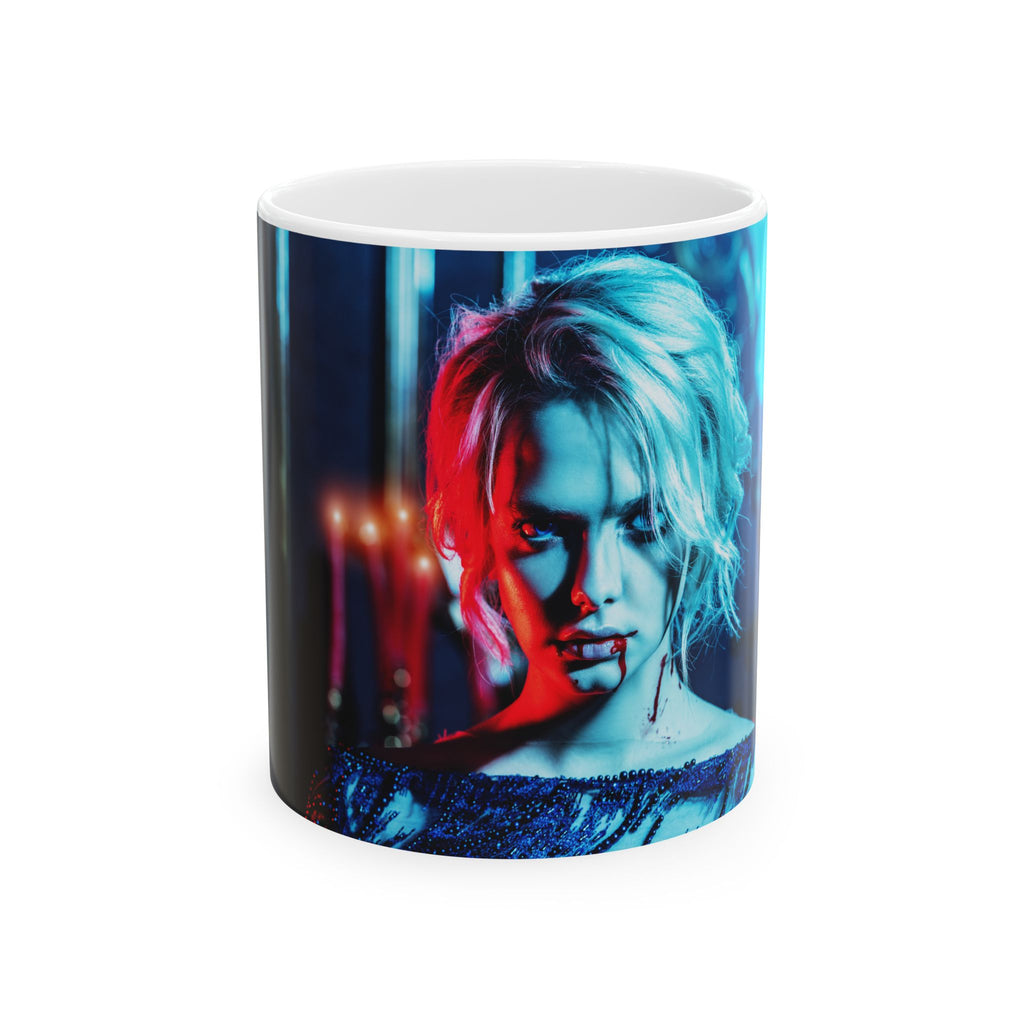 Vampire stare down Ceramic Mug 11oz