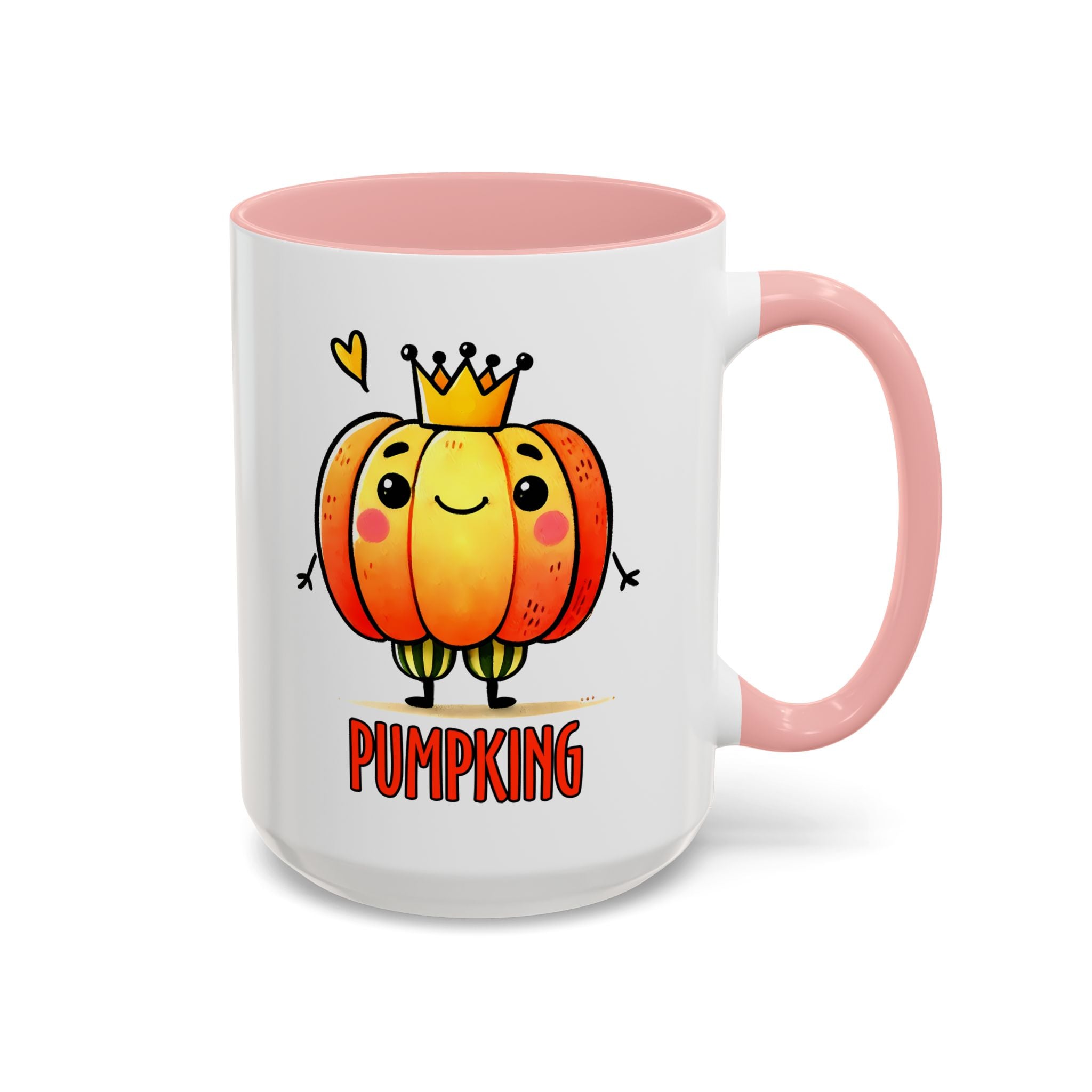 Pumpkin King Coffee Mug, Cute Mug for Fall, Halloween Decor, Gift for Pumpkin Lovers, Funny Holiday Mug, Fun Kitchenware