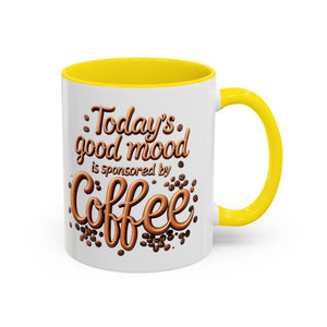 Mood-Boosting Coffee Mug, Perfect Gift for Coffee Lovers, Inspirational Drinkware, Home Office Must-Have, Fun Coffee Cup