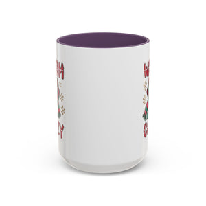 Warm & Cozy Holiday Accent Coffee Mug - Perfect for Winter Mornings, Christmas Gifts, Hot Beverage Lovers, Seasonal Decor, Cozy Vibes