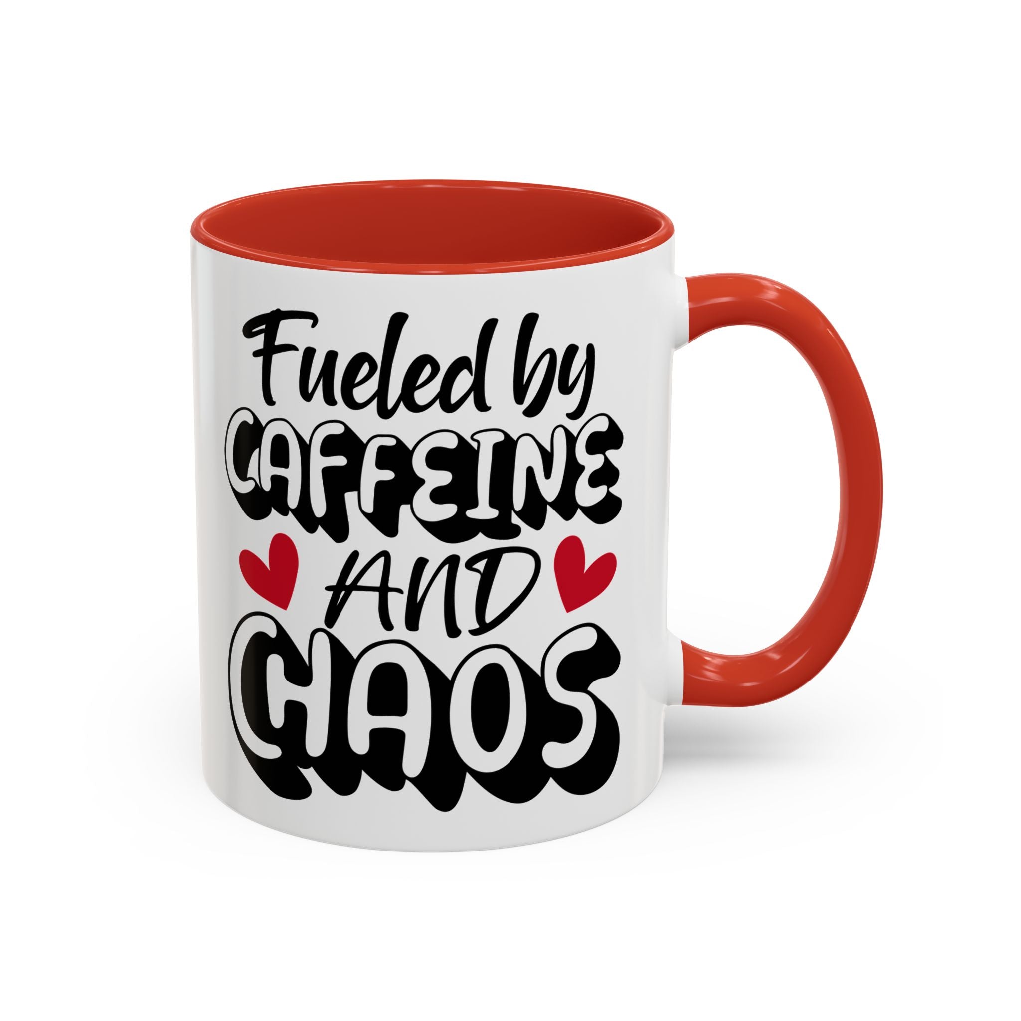 Caffeine Chaos Mug - Perfect for Coffee Lovers, Funny Gift for Friends, Home Office Essential, Birthday, Coffee Break