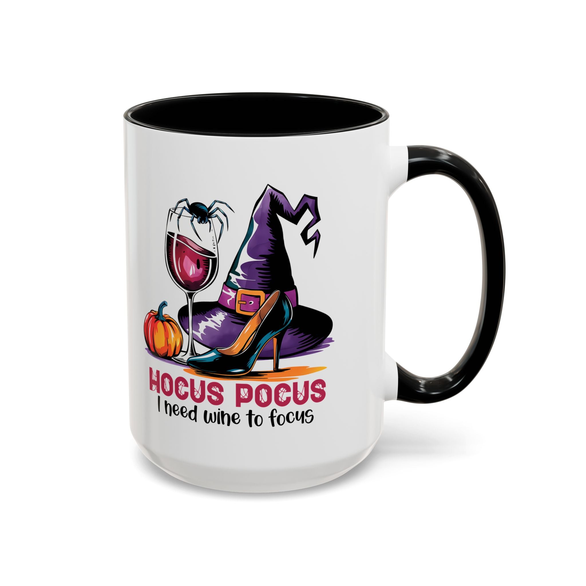 Spooky Witch Coffee Mug | Hocus Pocus Design, Unique Halloween Gift, Magic Brew Cup, Wine Lover's Mug, Cozy Autumn Decor