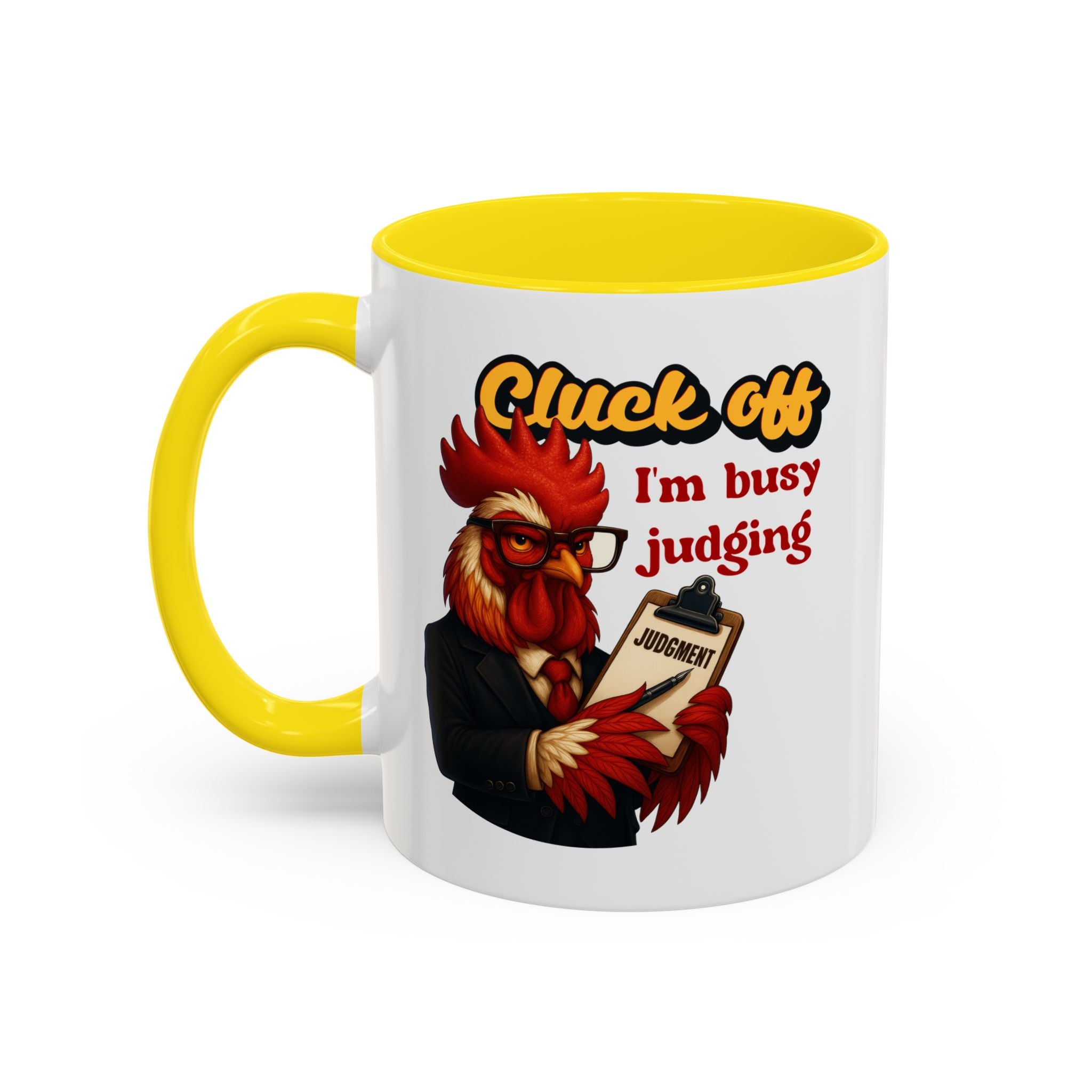 Funny Cluck Off Coffee Mug - Perfect for Chicken Lovers, Gag Gifts, Office Humor, and Birthdays