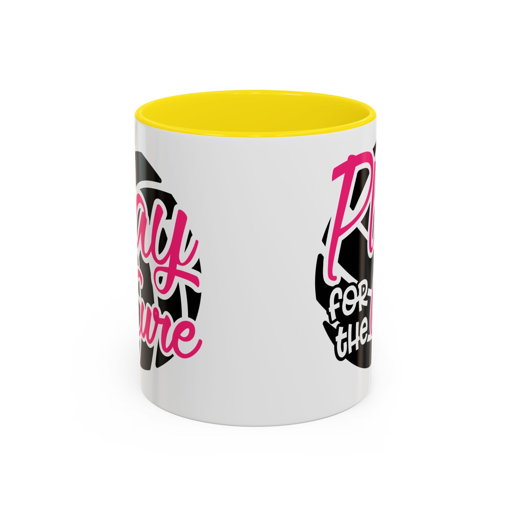 Volleyball  Coffee Mug, Play for the Cure Cup, Sports Gift , Athletes, Cancer Awareness, Inspirational Mug