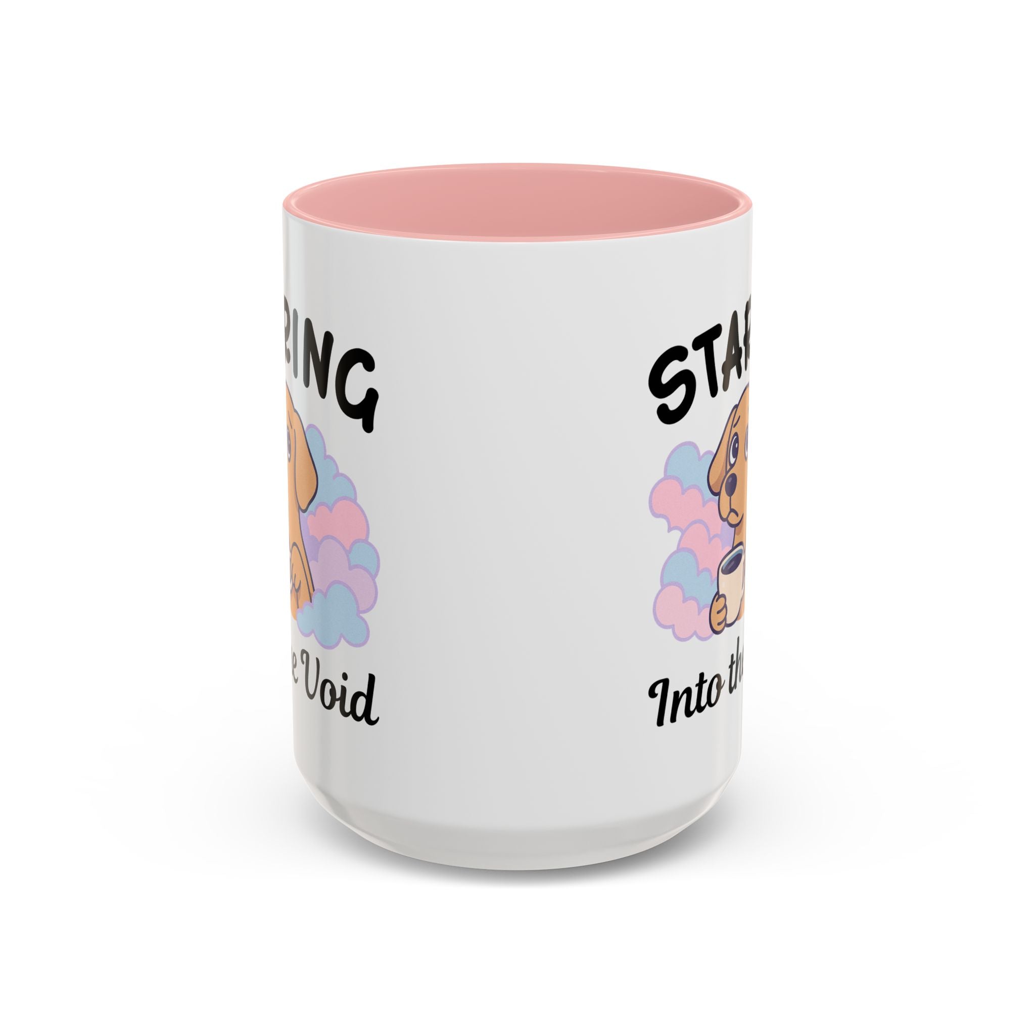 Cute Dog Coffee Mug for Animal Lovers, Staring Into the Void, Fun Gift for Pet Owners, Coffee Lovers, Cute Kitchen Decor