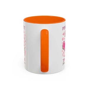 Breast Cancer Awareness Coffee Mug, Pink Out Tackle Duck Design, Supportive Gift for Fighters & Survivors, Cheerful Office Decor, [...]