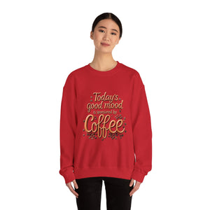 Coffee Mood Crewneck Sweatshirt - Cozy Gift for Coffee Lovers, Perfect for Birthdays, Holidays, Casual Days, Comfortable Wear