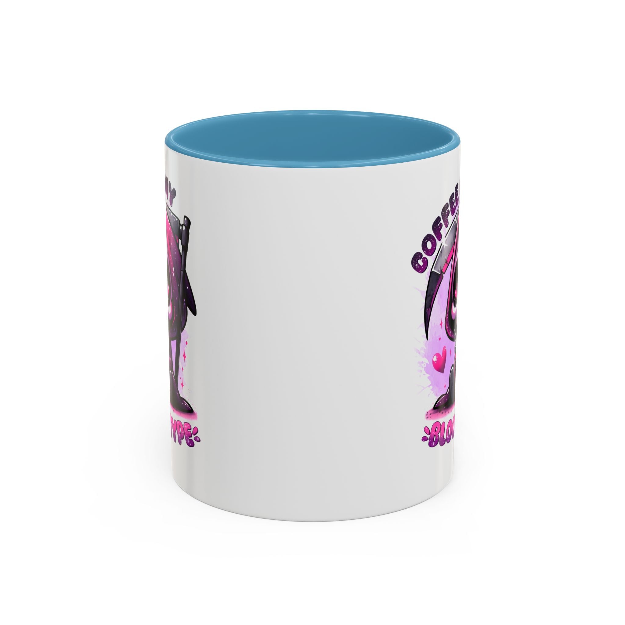 my blood type is coffee Accent Coffee Mug (11, 15oz) by abc school fundraiser