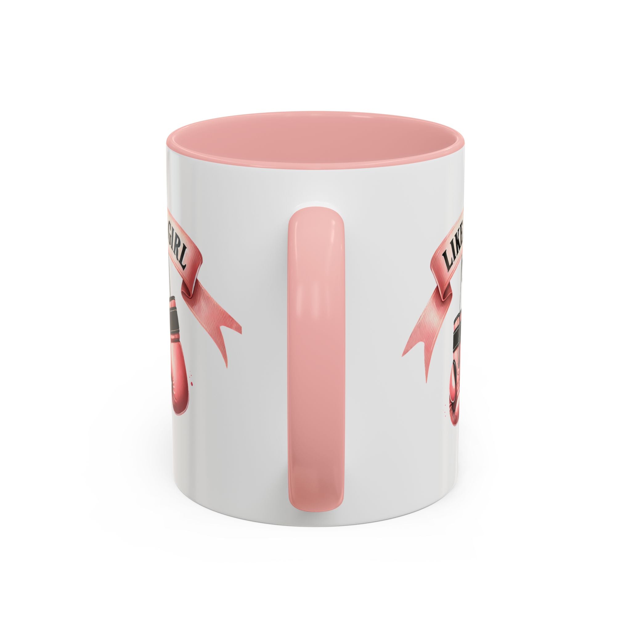 Boxing Motivation Coffee Mug | Like a Girl | Empowerment Gift, Sports Mug, Inspirational Gift, Fitness Accessory, Coffee Lover