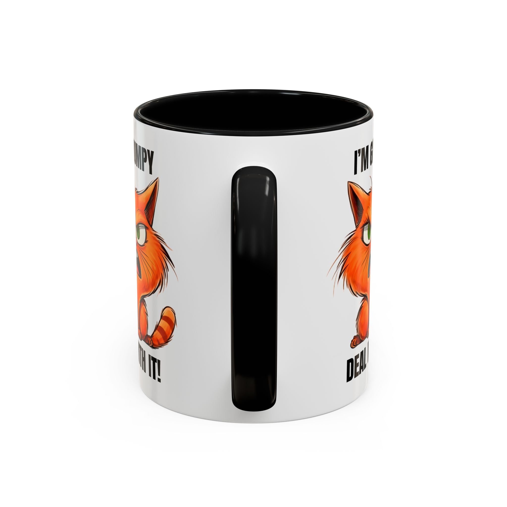 Grumpy Cat Coffee Mug, Funny Cat Mug, Gift for Cat Lovers, Office Coffee Cup, Humor Mug, 11oz 15oz