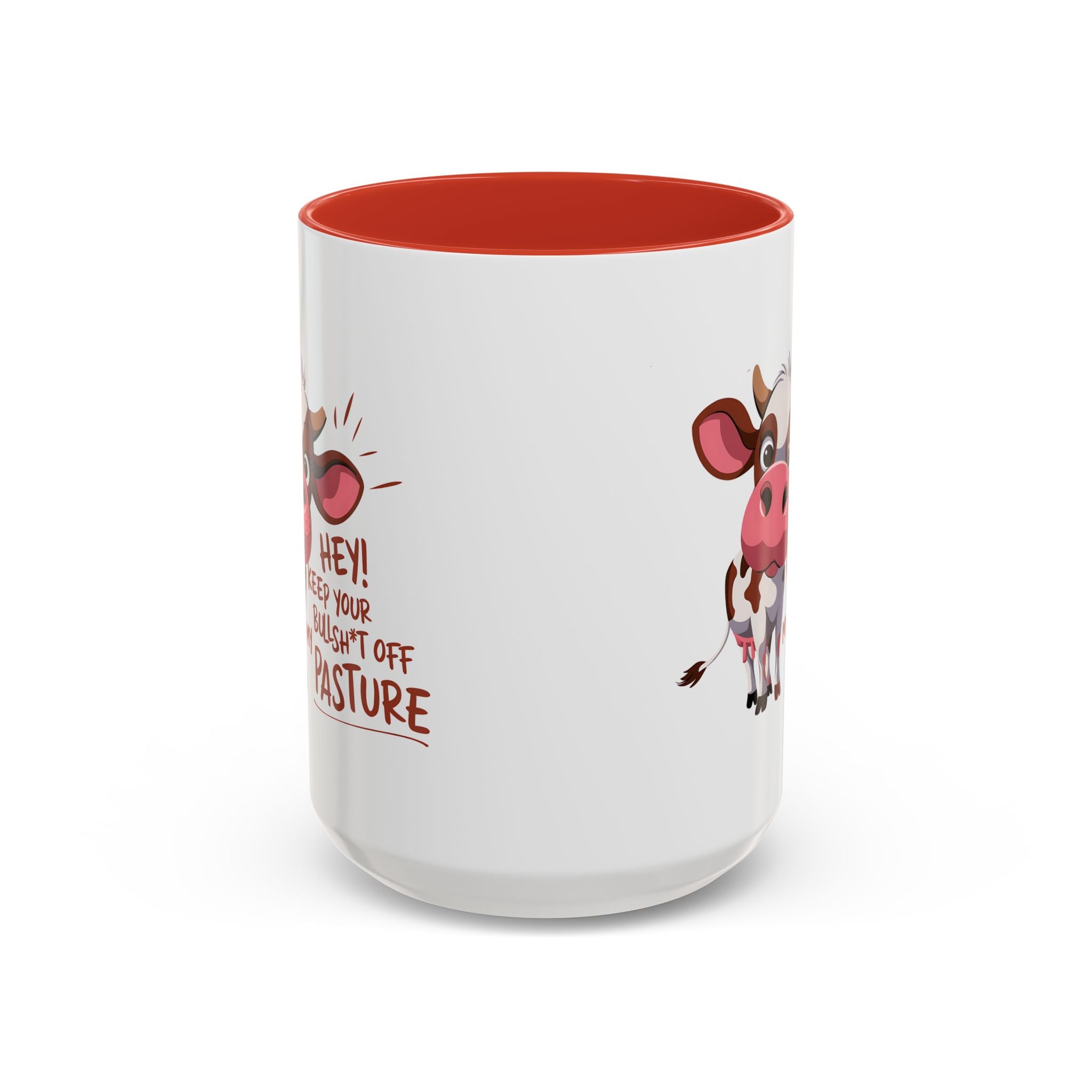 Funny Cow Coffee Mug – Perfect Gift for Farmers, Cow Lovers, Humor Fans, Cute Kitchen Decor, Office Coffee Cup