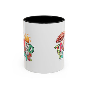 Tanned & Tipsy Accent Coffee Mug - Perfect for Summer Vibes & Beach Lovers party