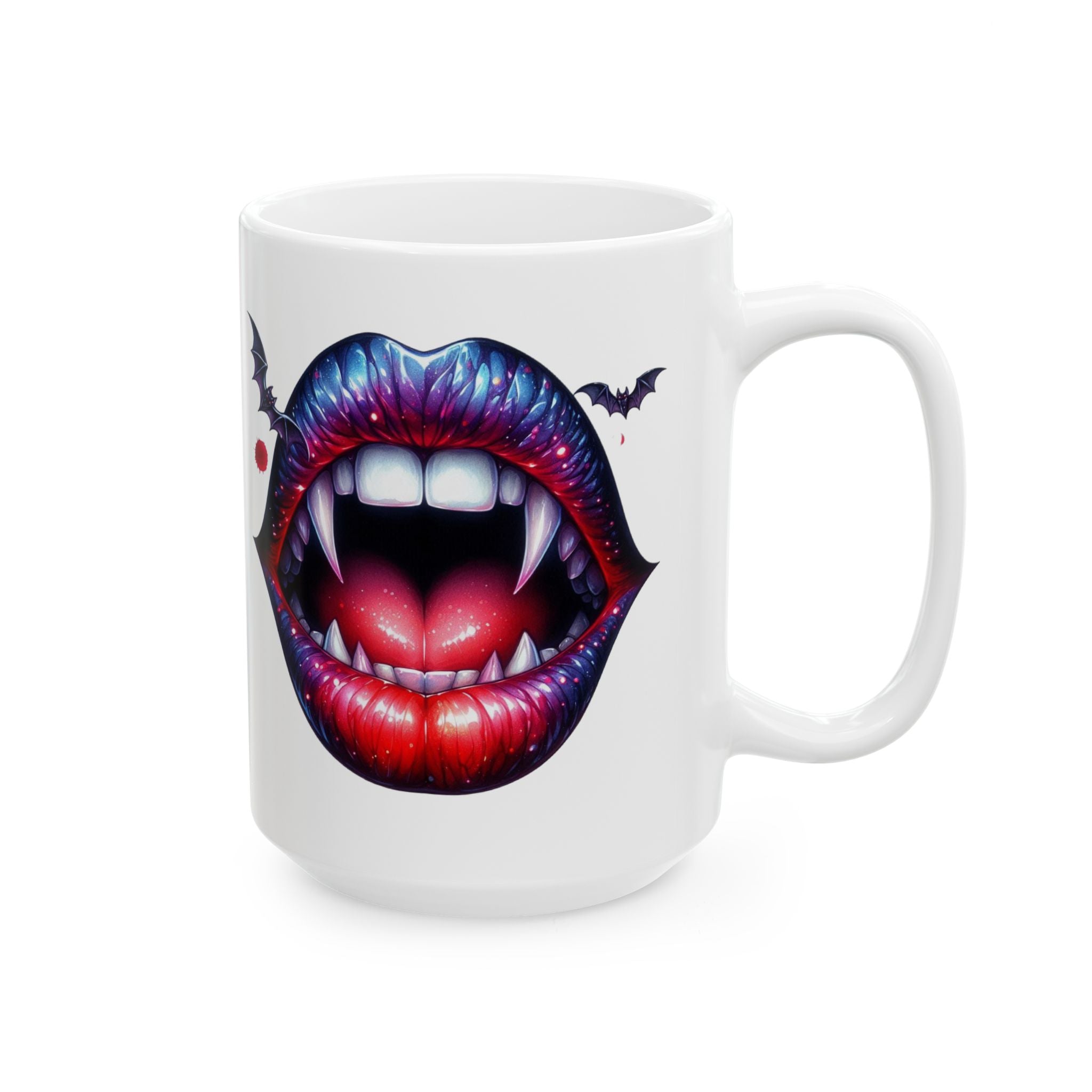 Halloween Vampire coffee Mug | Scary Coffee Cups, Halloween Gifts, Unique Coffee Mug, Gothic Drinkware, Boozy Beverage Cups