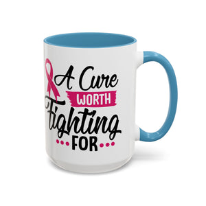 Inspirational Breast Cancer Awareness Mug, Supportive Gift for Fighters, 11oz & 15oz Coffee Cup - Perfect for Fundraisers, Hope, [...]