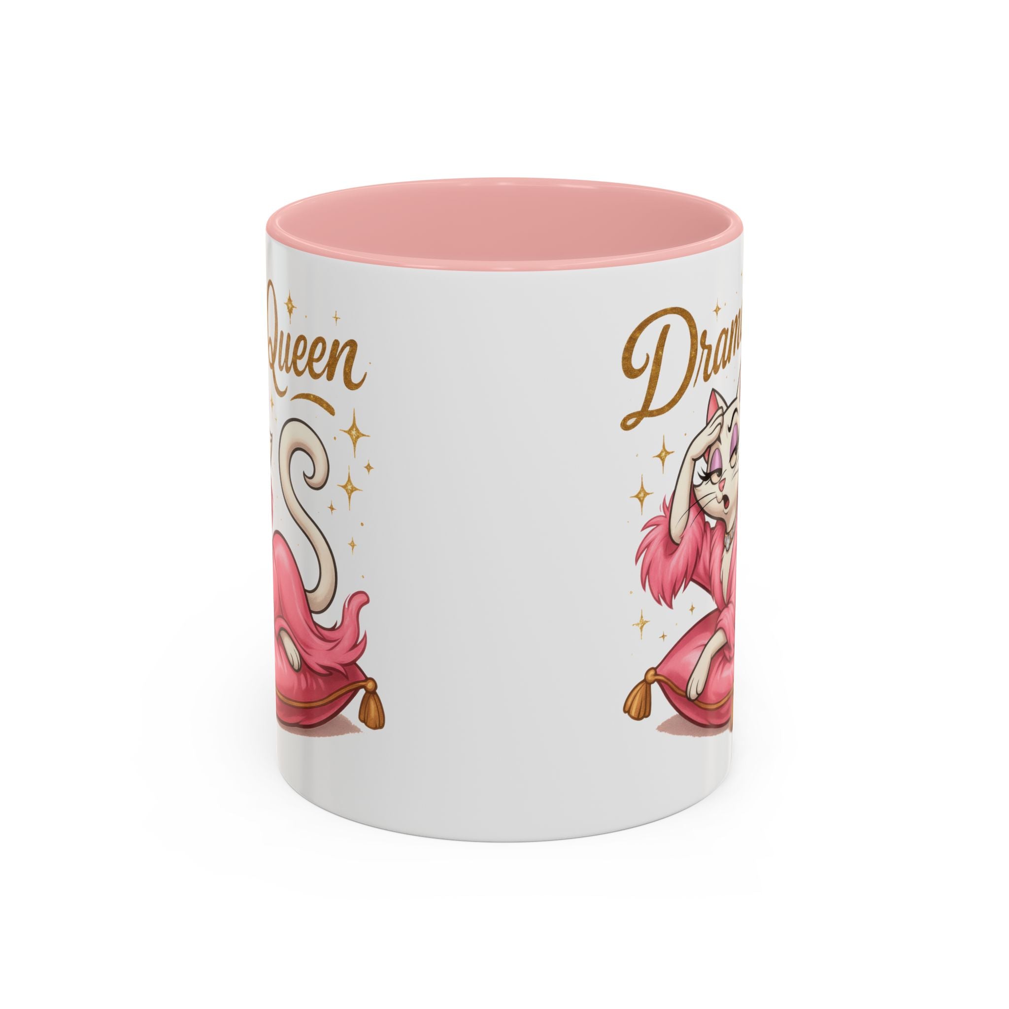 Drama Queen Coffee Mug - Fun Gift for Cat Lovers, Unique Mug for Tea or Coffee, Perfect for Birthdays, Mother's Day & Housewarming
