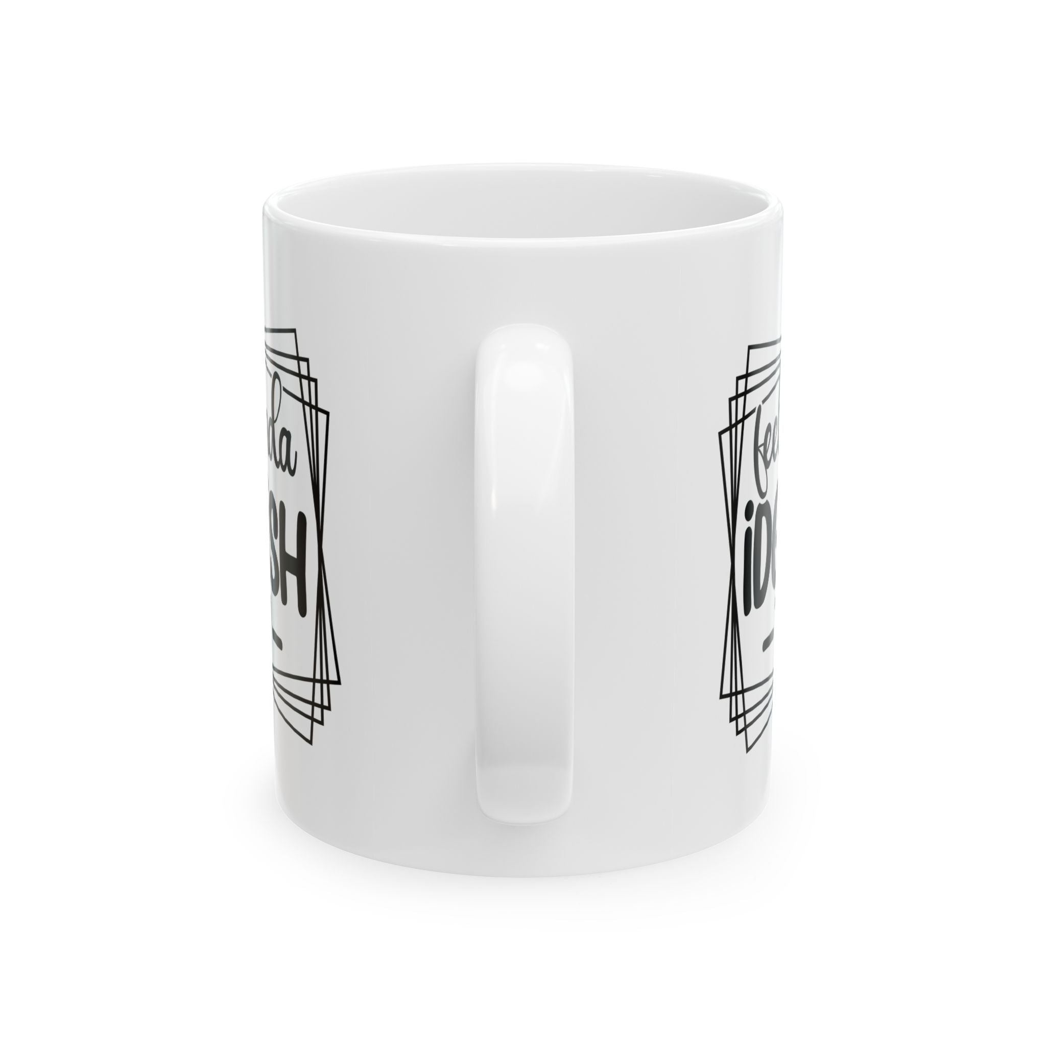 Feeling iDGAFF coffee Mug  attitude sarcasm Perfect Gift for Coffee Lovers,  Funny Mug for Work, Humorous
