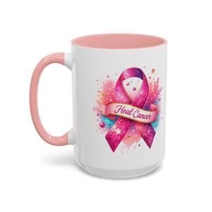 Inspirational Cancer Awareness Mug, Positive Affirmation Cup, Gift for Survivors, Supportive 11oz or 15oz Ceramic