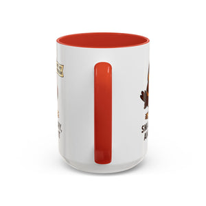 Funny Owl Coffee Mug, not my problem  Small Angry Owl Cup, Coffee Lover Present, Quirky Office