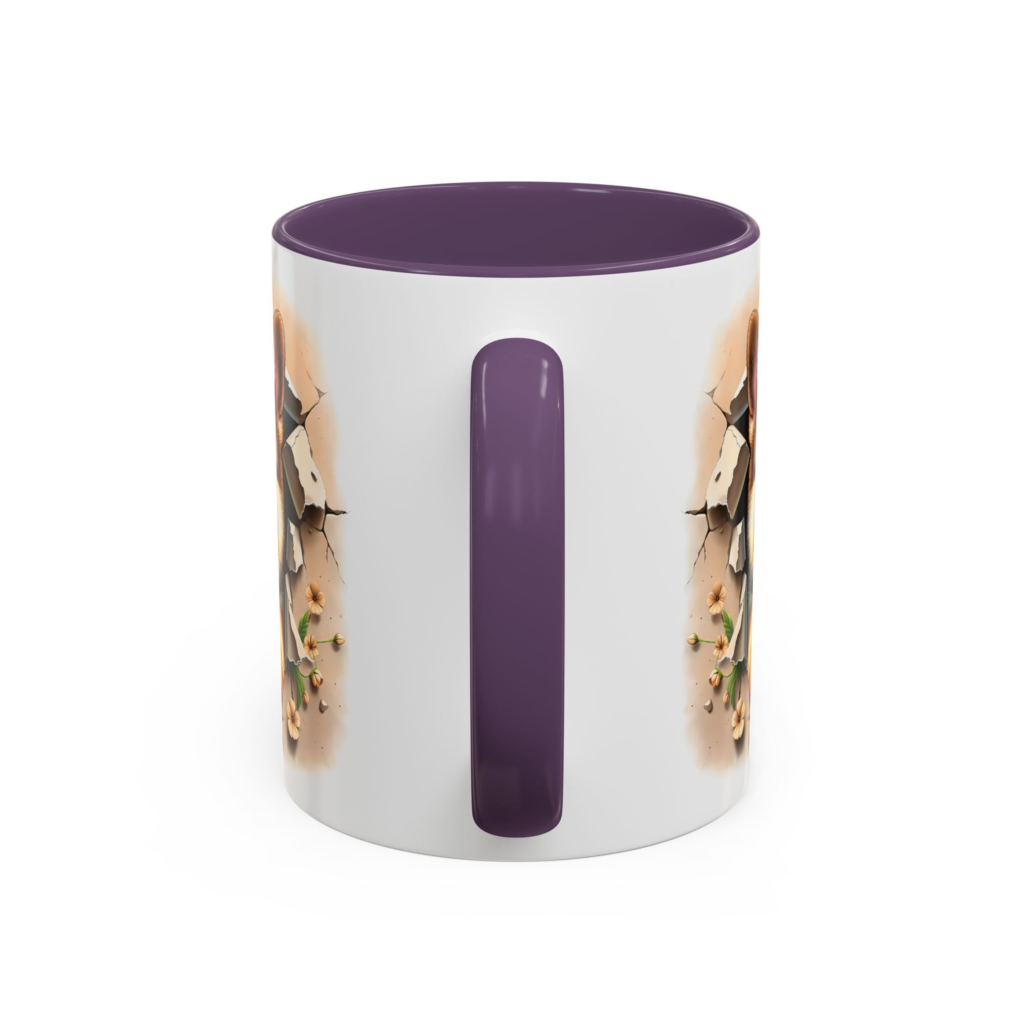 German Shepherd Accent Coffee Mug | Dog Lover Gift, Tasty Hot Beverage Cup, Pet Themed Kitchenware, Animal Adoption Cup, Unique Pet Gift