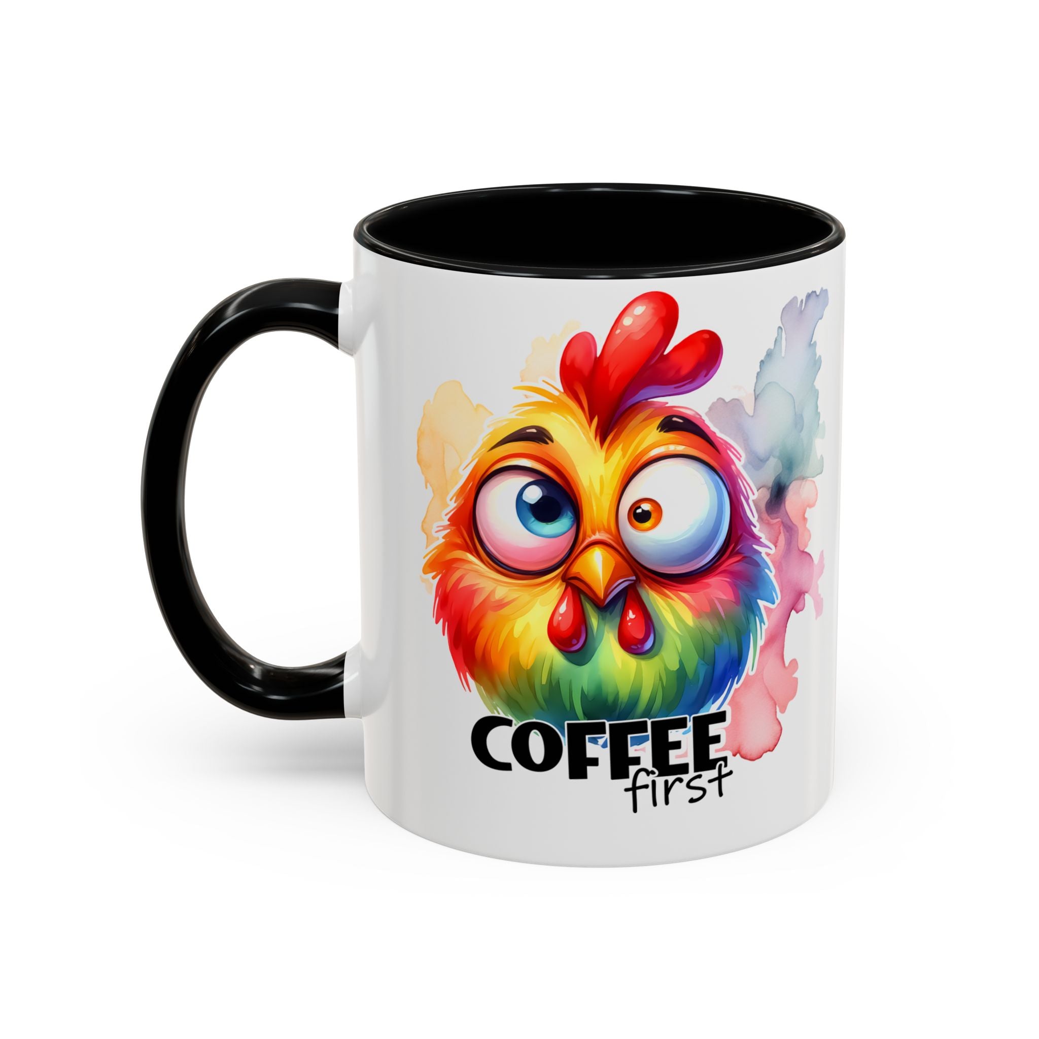 funny Chicken Coffee Mug - Whimsical Gift for Coffee Lovers,  Drinkware, Home Decor, Kitchen Essentials