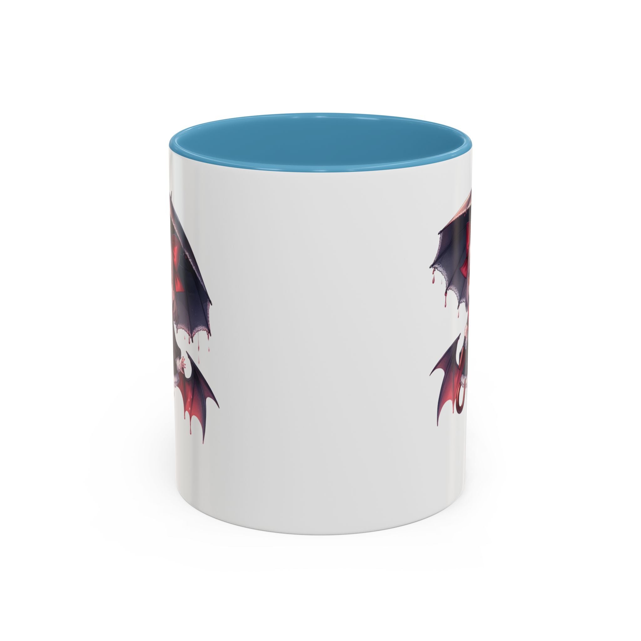 Gothic vampire girl  horror art Accent Coffee Mug (11, 15oz)