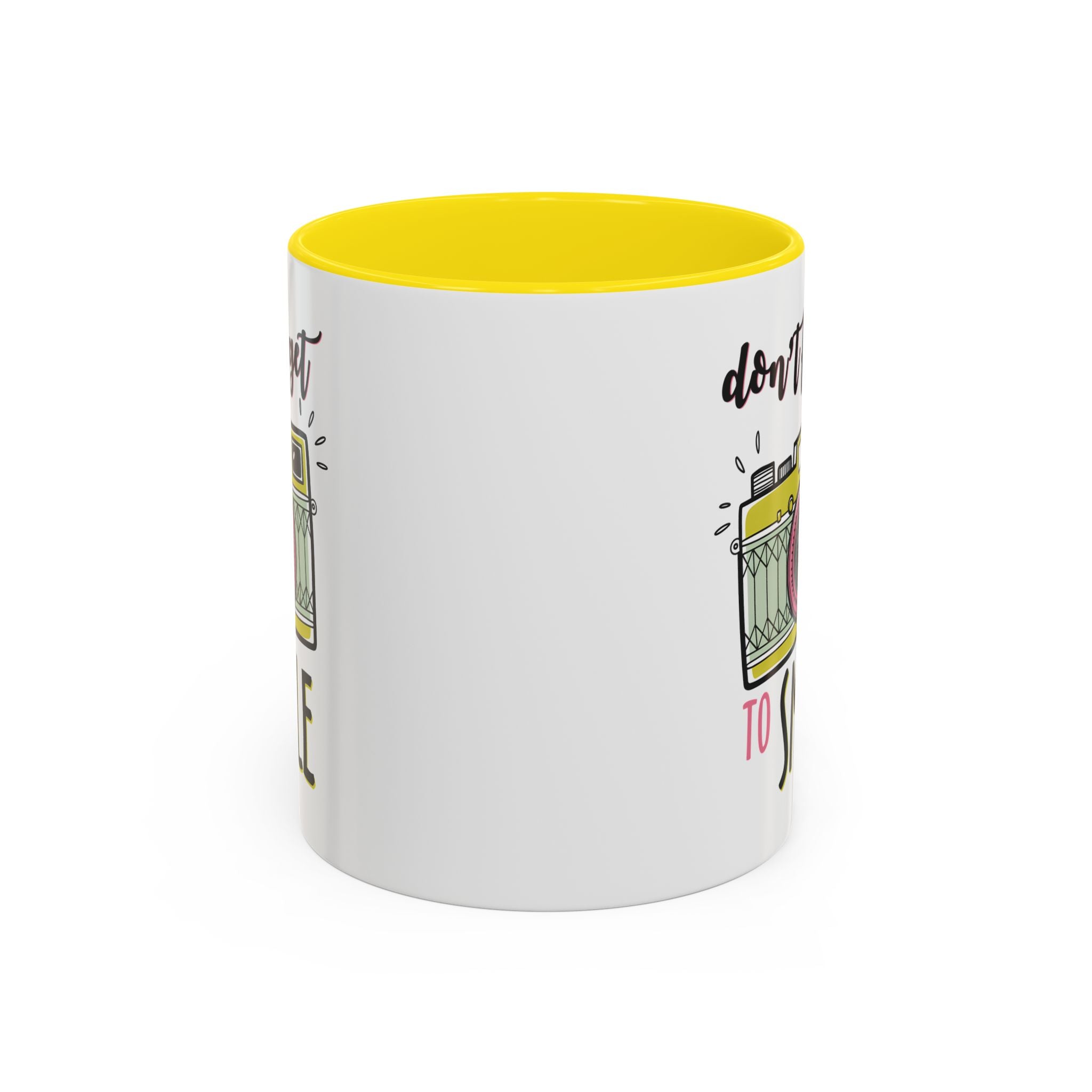 Inspirational Coffee Mug - 'Don't Forget to Smile' mental health