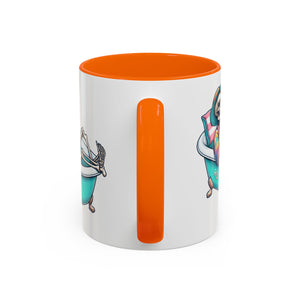Rest in Peace Skeleton Coffee Mug - Fun Halloween Gift, Unique Home Decor, Hilarious Office Cup, Quirky Birthday Present, Spooky