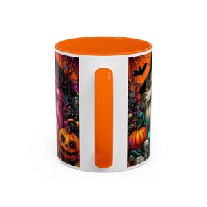 Spooky Bitch Halloween Coffee Mug - 11oz & 15oz | Witchy Vibes for Gifting, Halloween Decor, Fun Coffee Lover Gift, Spooky Season Must-Have