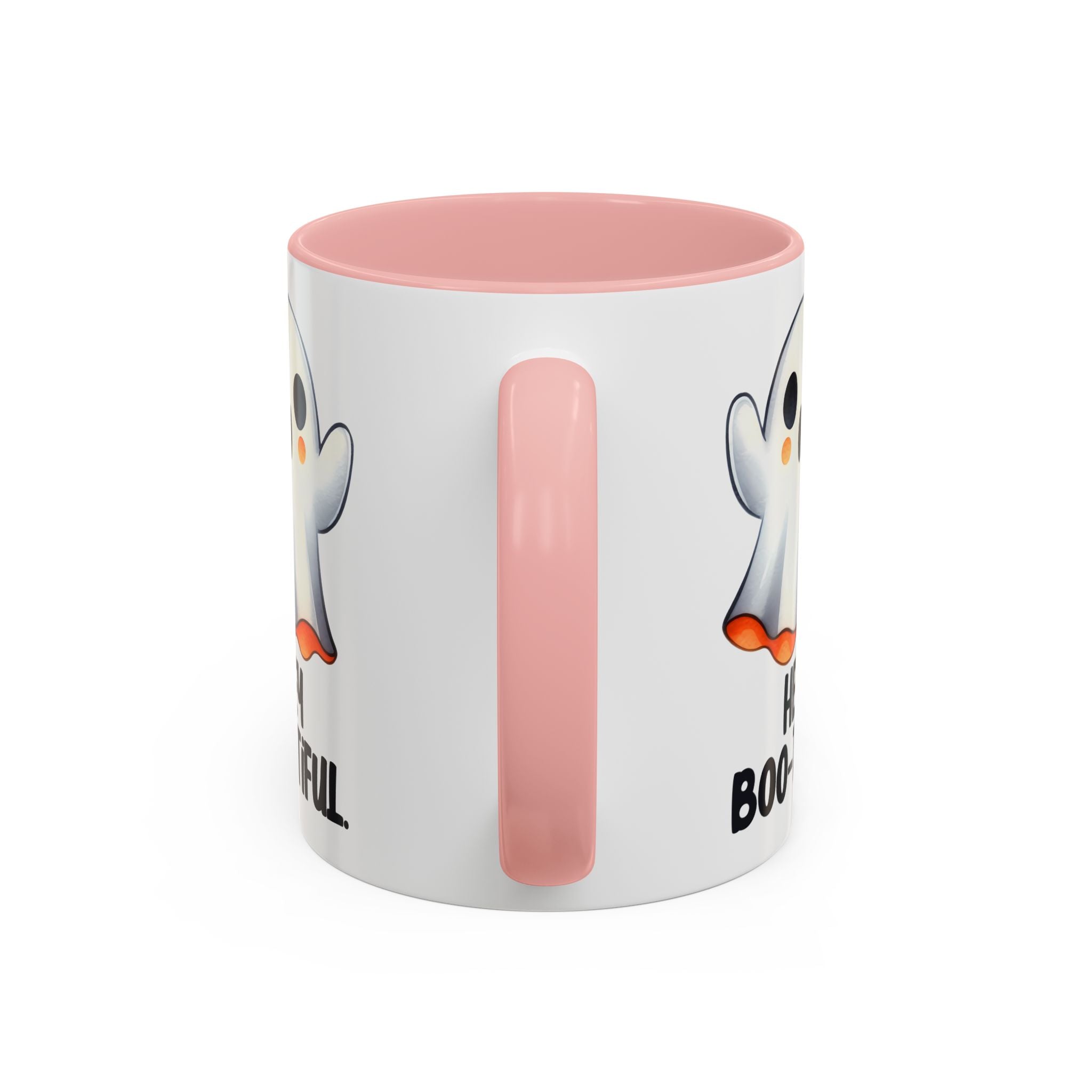 Hey Boo-tiful Ghost Coffee Mug, Halloween Mug, Cute Gift, Spooky Decor, Fun Mug