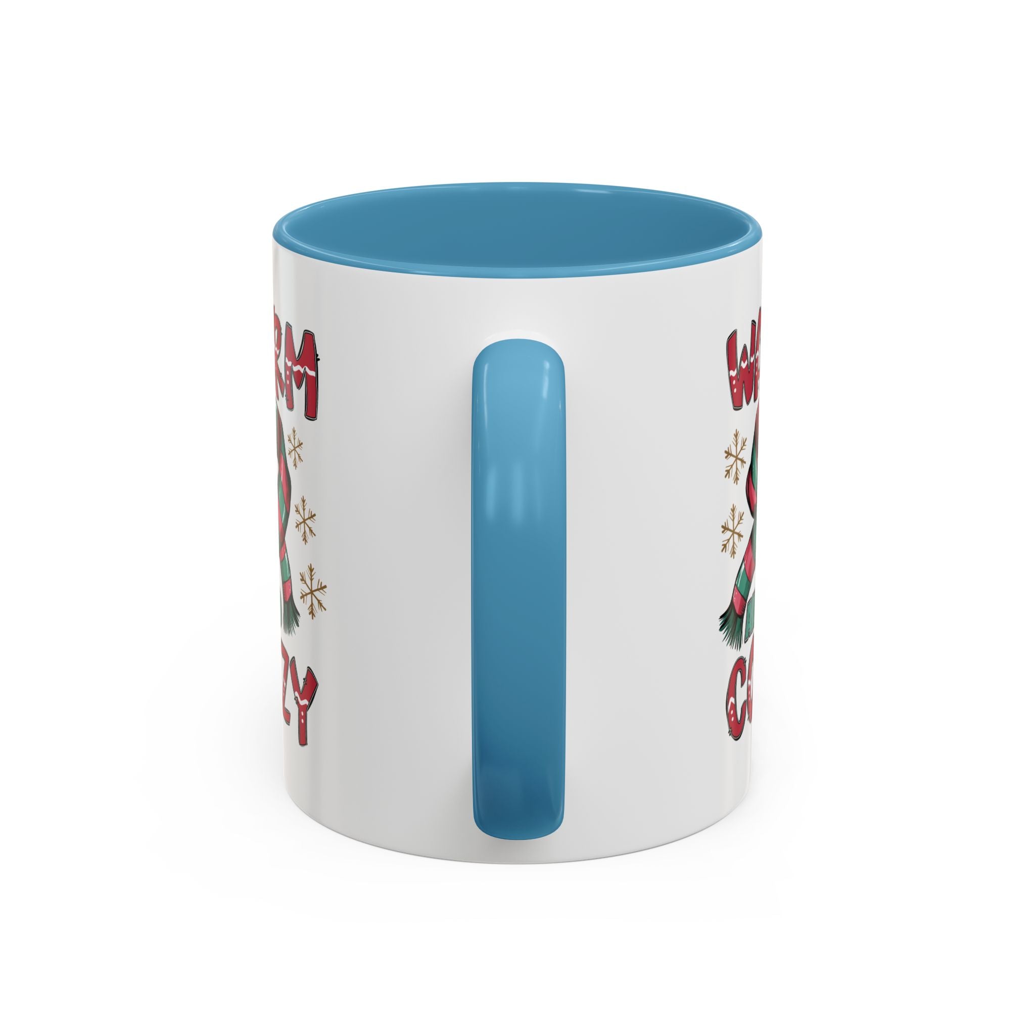 Warm & Cozy Holiday Accent Coffee Mug - Perfect for Winter Mornings, Christmas Gifts, Hot Beverage Lovers, Seasonal Decor, Cozy Vibes