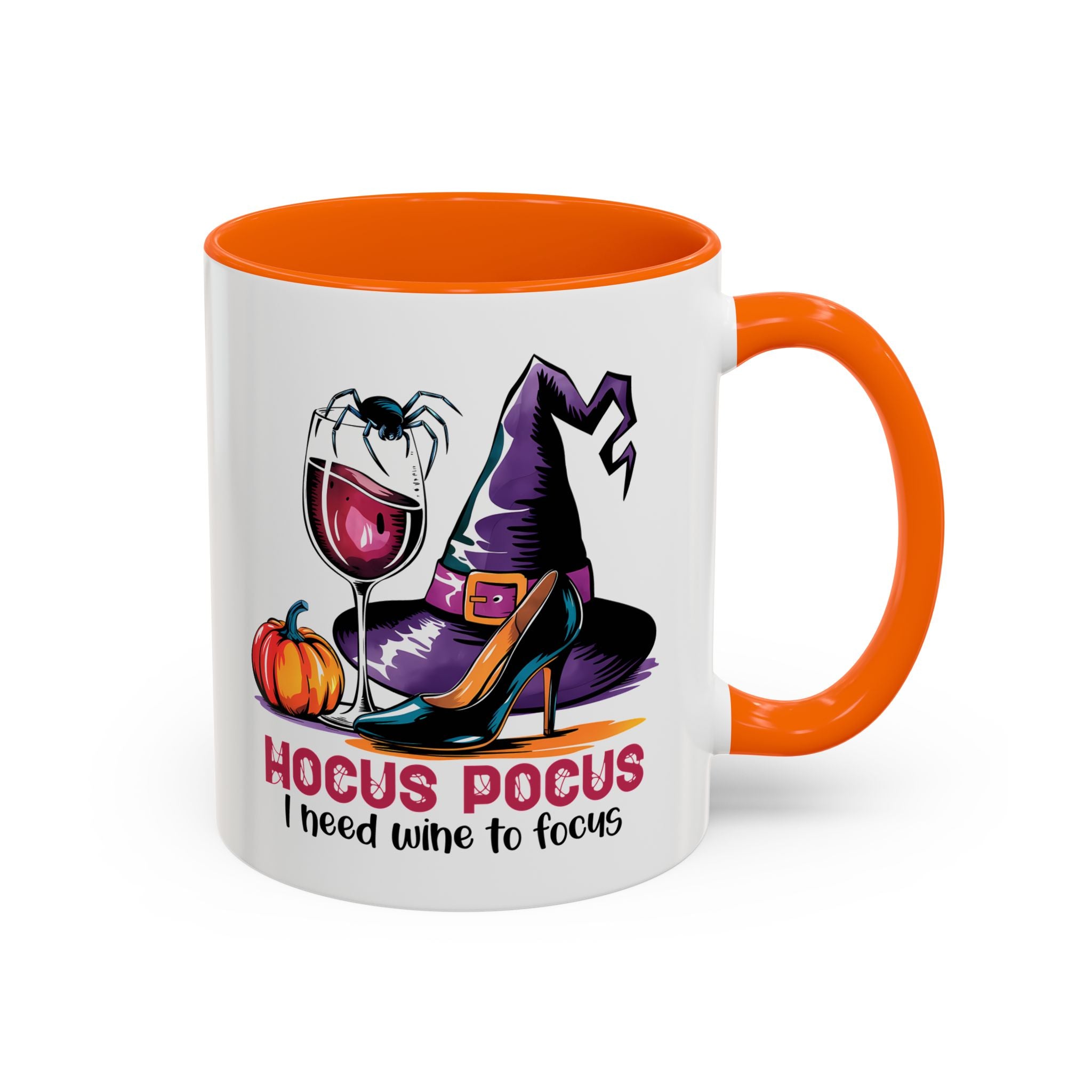 Spooky Witch Coffee Mug | Hocus Pocus Design, Unique Halloween Gift, Magic Brew Cup, Wine Lover's Mug, Cozy Autumn Decor