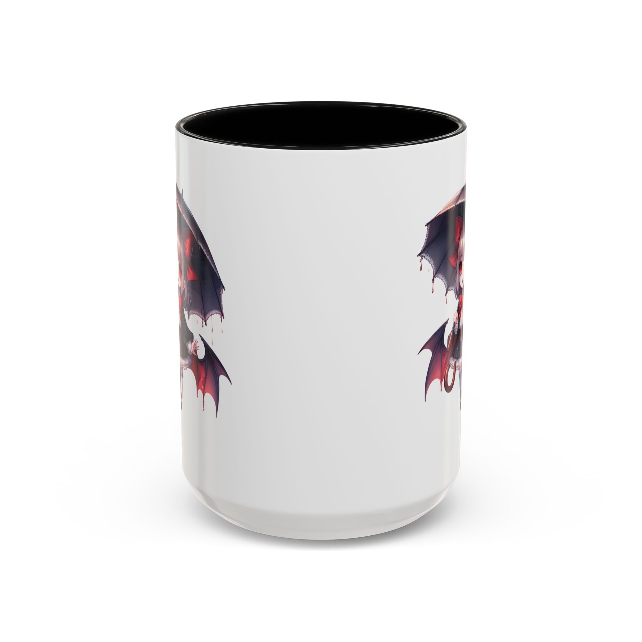 Gothic vampire girl  horror art Accent Coffee Mug (11, 15oz)