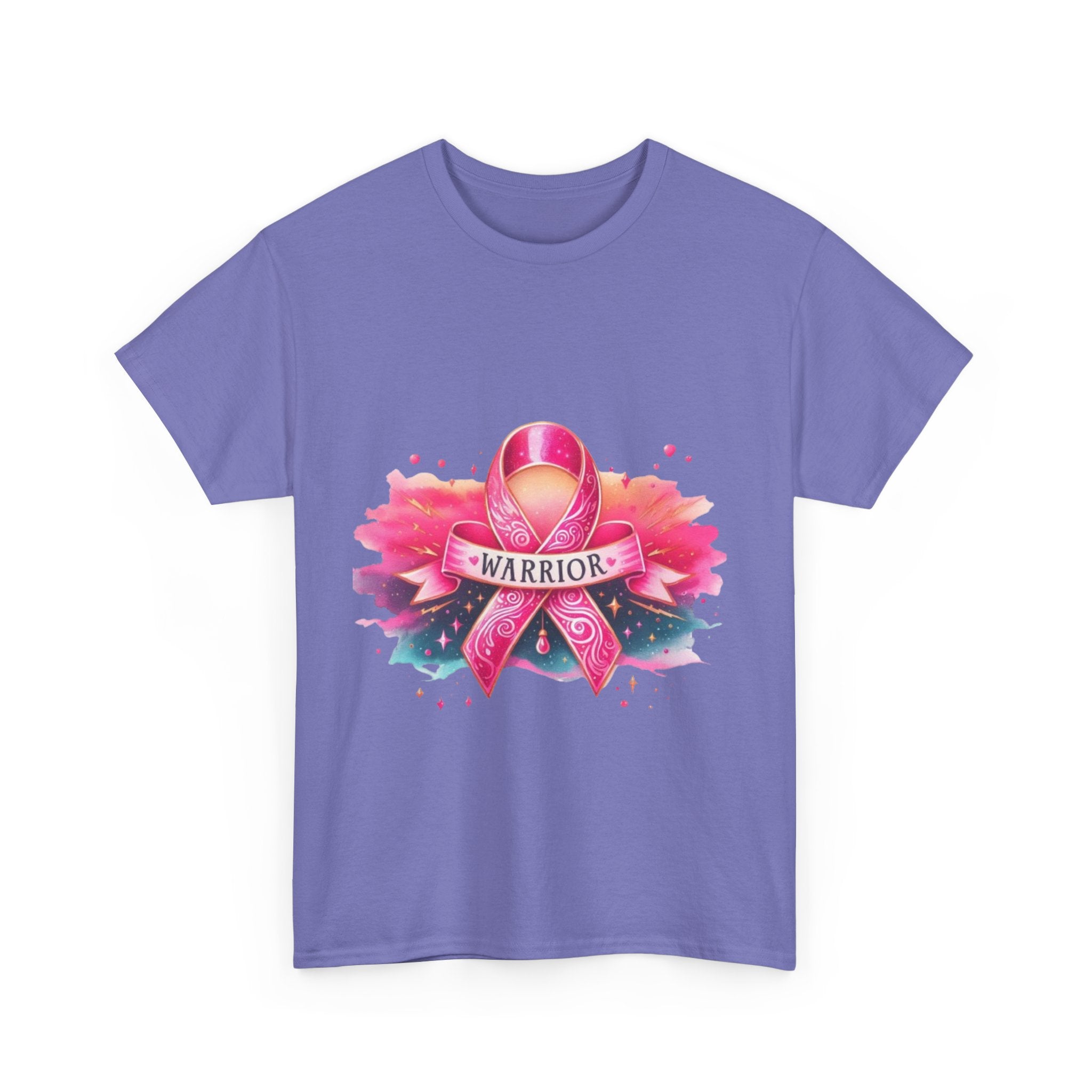 Breast Cancer Awareness Tee, Warrior T-shirt for Women, Inspirational Gift, Supportive Apparel, Pink Ribbon Shirt, Unisex Cotton Top