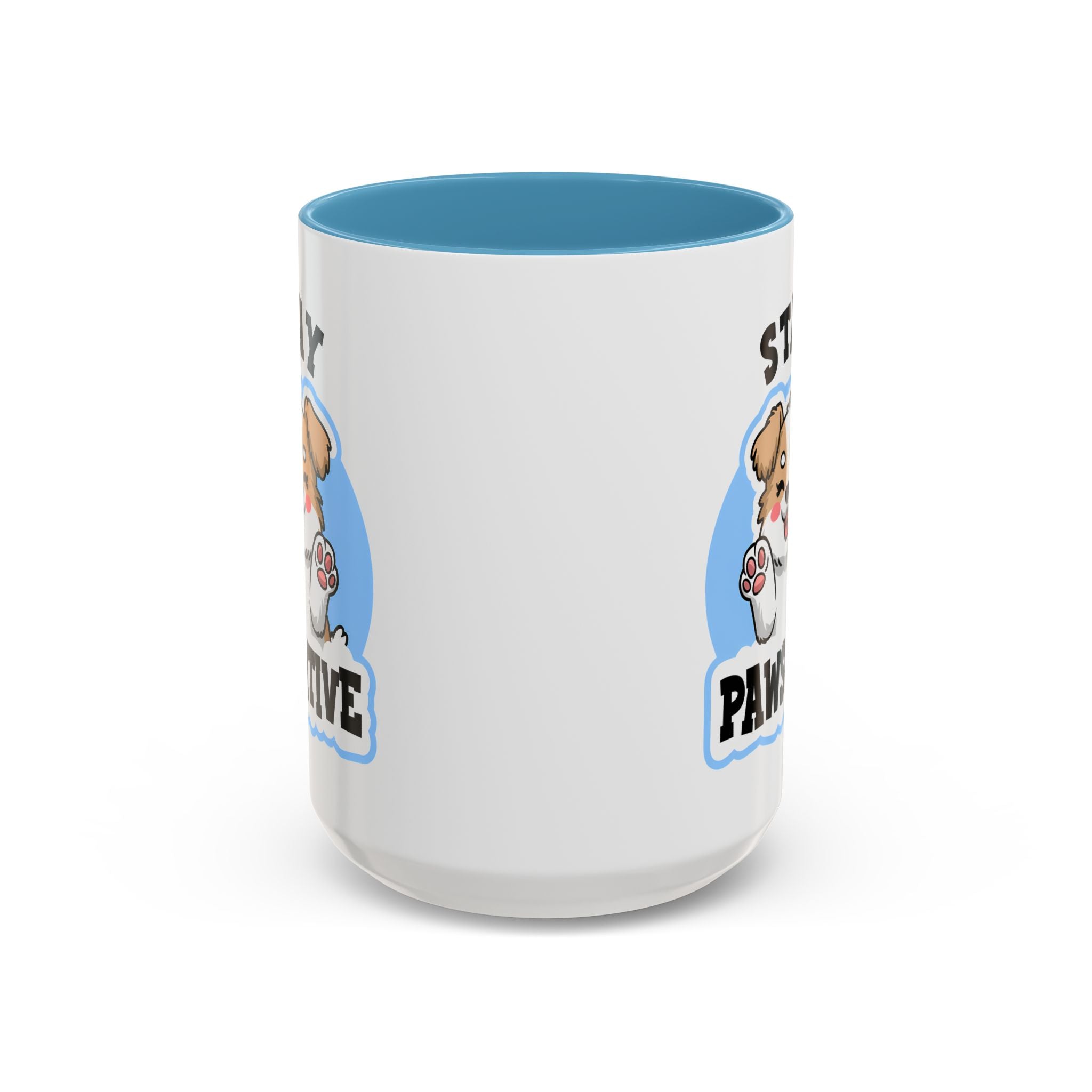 Cute Stay Pawsitive Coffee Mug - Perfect Gift for Dog Lovers mental health