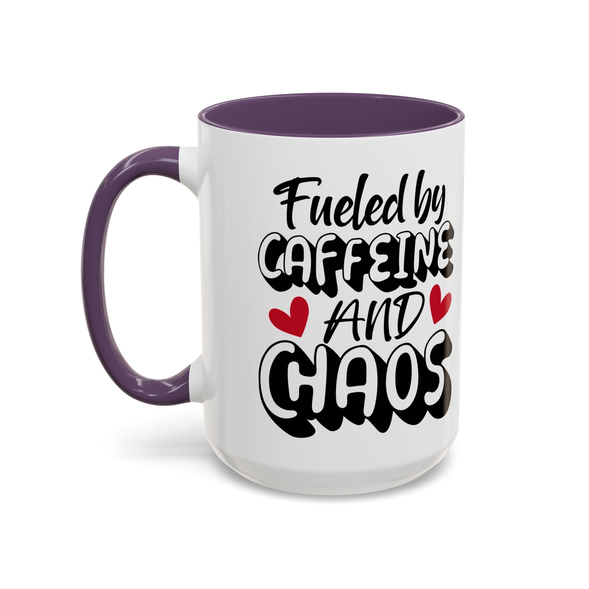 Caffeine Chaos Mug - Perfect for Coffee Lovers, Funny Gift for Friends, Home Office Essential, Birthday, Coffee Break