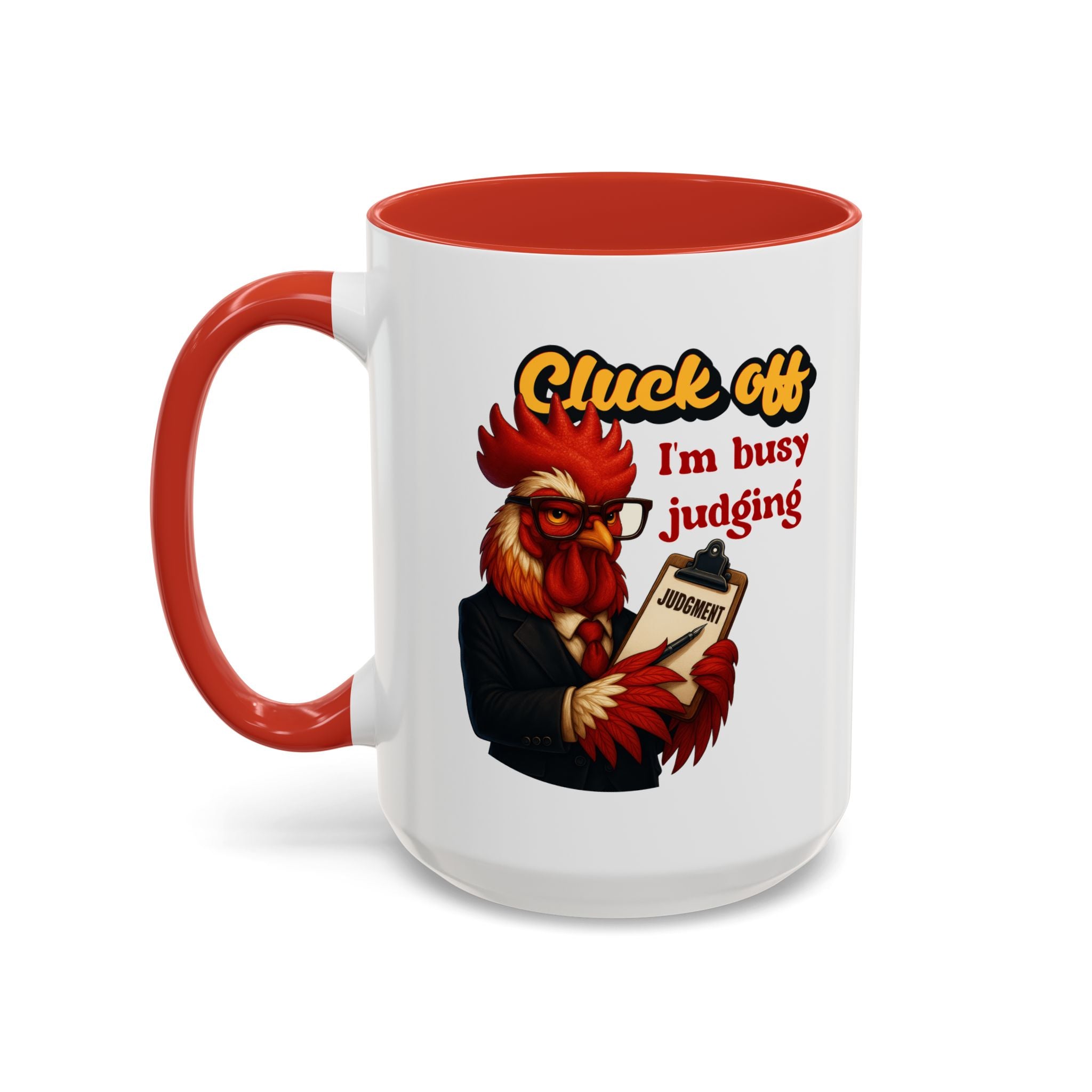 Funny Cluck Off Coffee Mug - Perfect for Chicken Lovers, Gag Gifts, Office Humor, and Birthdays